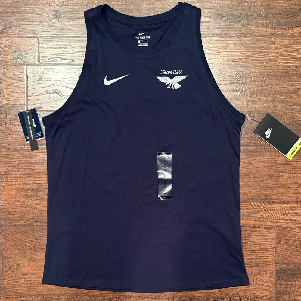 Nike Women's Navy Team USA Tank Top